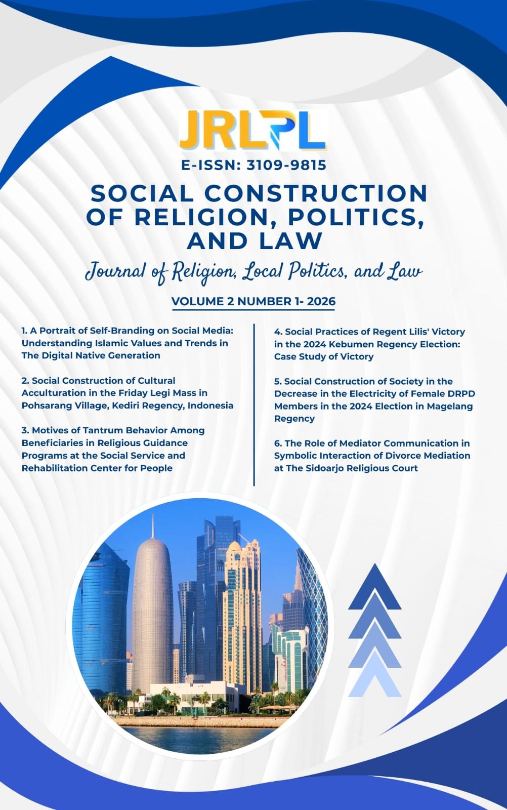 					View Vol. 2 No. 1 (2026): Social Construction of Religion, Politics, and Law
				